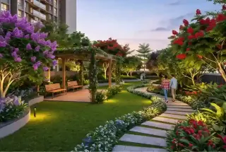Landscaped Garden at Mahindra Rainforest
